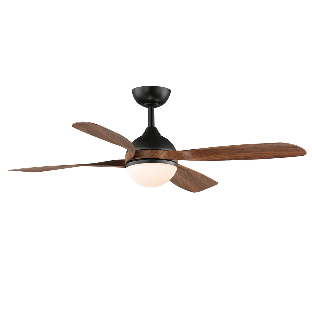 Maxim - 88811WNBK - 52"Ceiling Fan - Bola - Walnut / Black