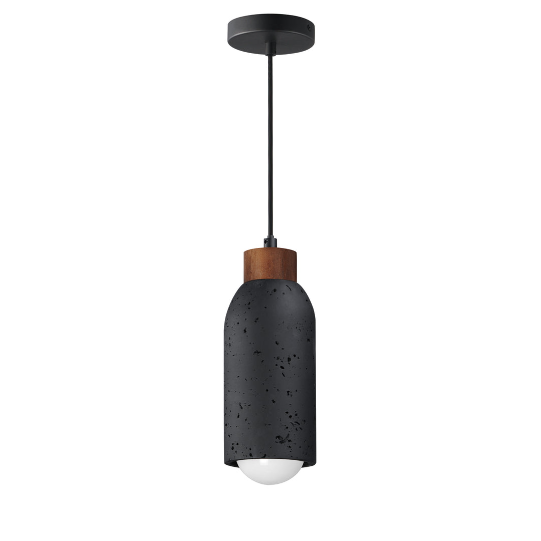 Maxim - 90621LVBK - One Light Pendant - Pompeii - Lava / Black