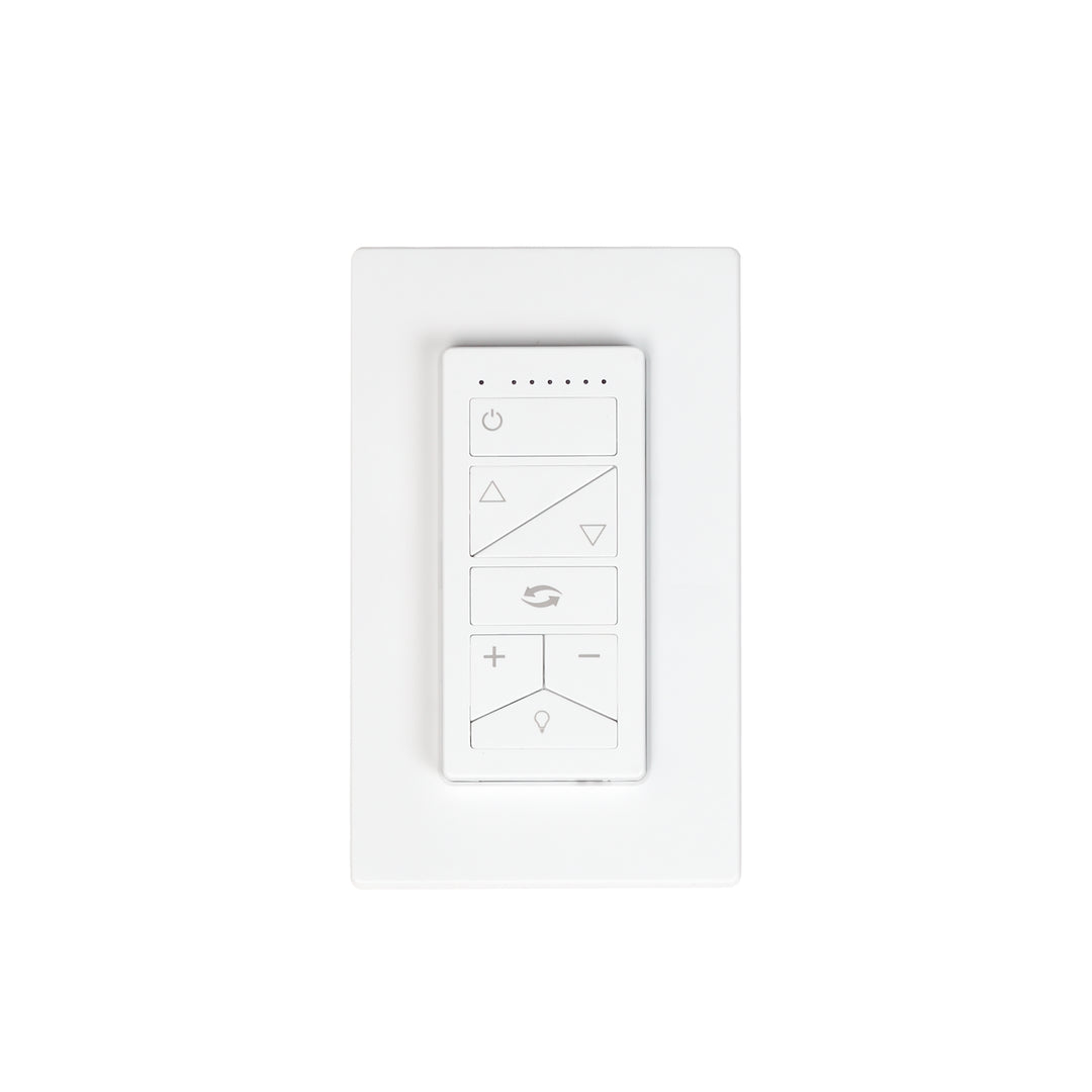 Maxim - REM8883WT - Wall Control Lt Dimming Fan Control - Accessories - White