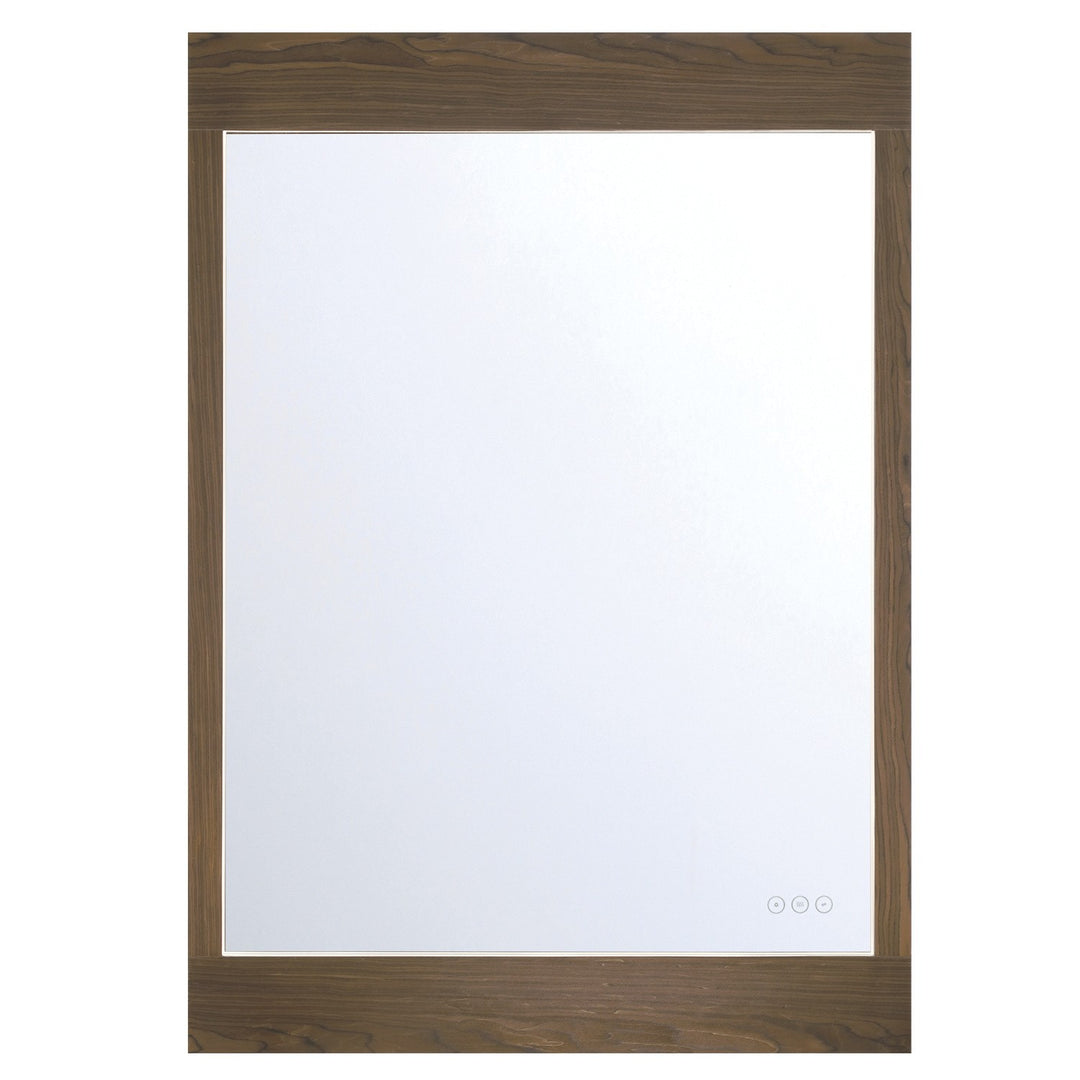 Mogano LED Mirror in Wood - available from The Lighting Shoppe, trusted by Canadian homeowners
