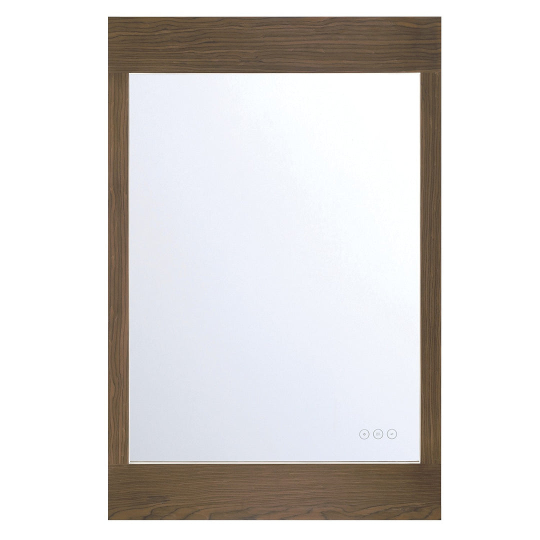 Mogano LED Mirror in Wood - available from The Lighting Shoppe, trusted by Canadian homeowners