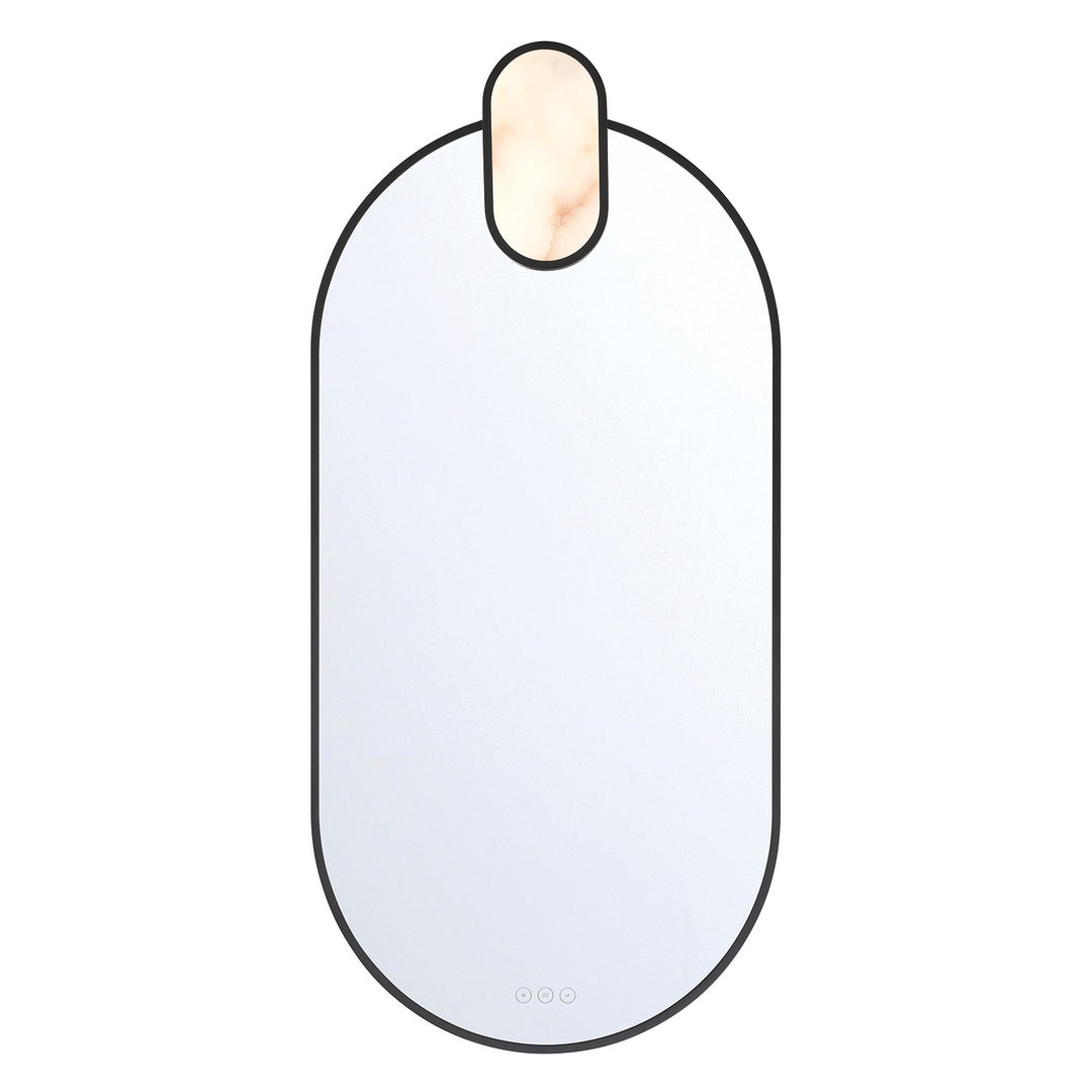 Mrissa LED Mirror in Black - available from The Lighting Shoppe, trusted by Canadian homeowners