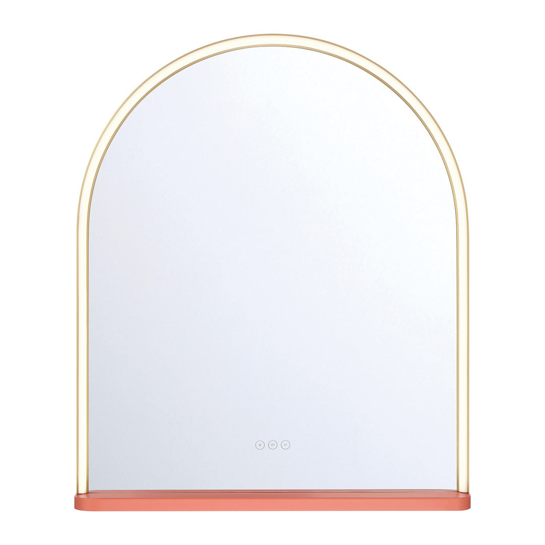 Serin Mirror Accessory in Red - available from The Lighting Shoppe, trusted by Canadian homeowners