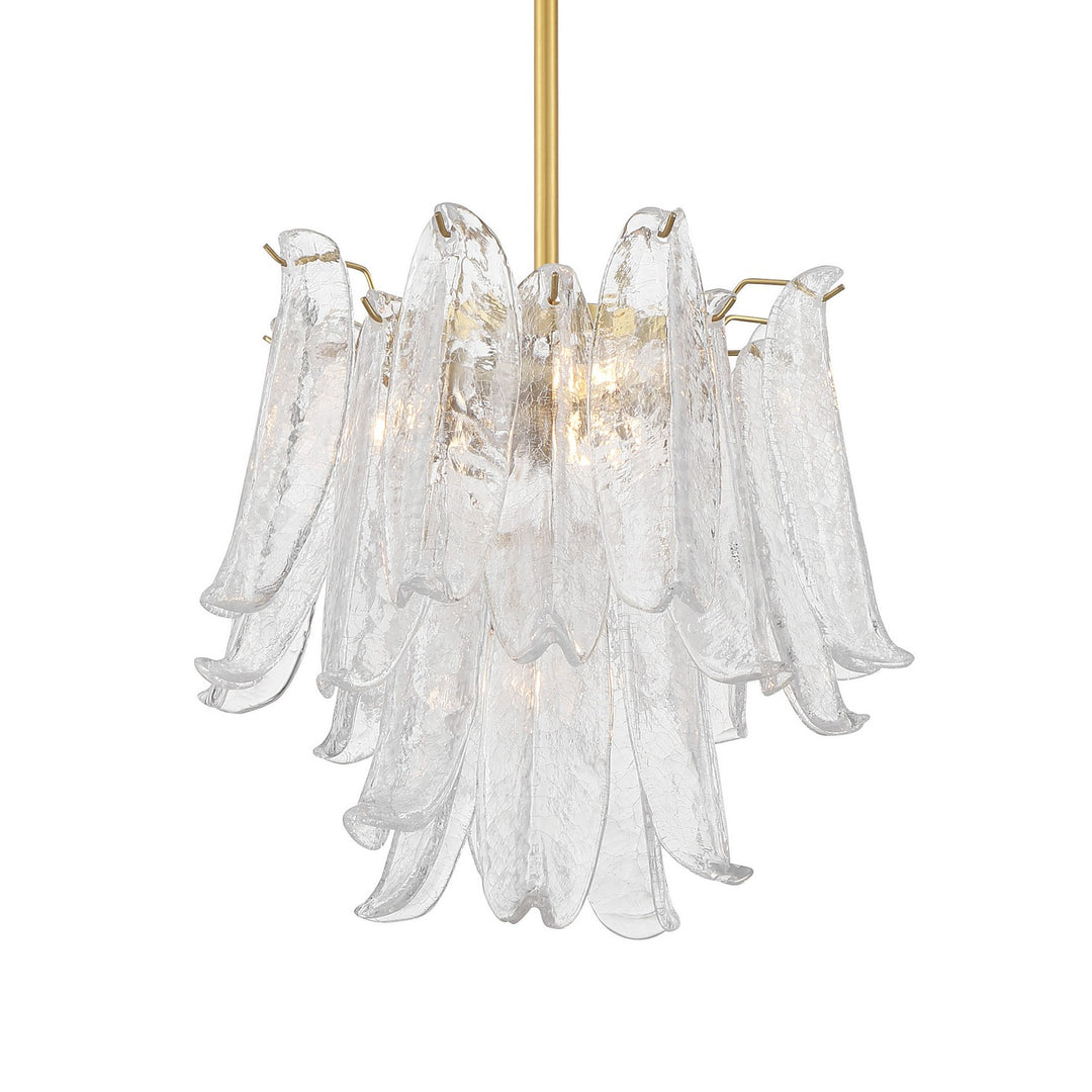 Regent Four Light Chandelier in Legacy Brass - available from The Lighting Shoppe, trusted by Canadian homeowners