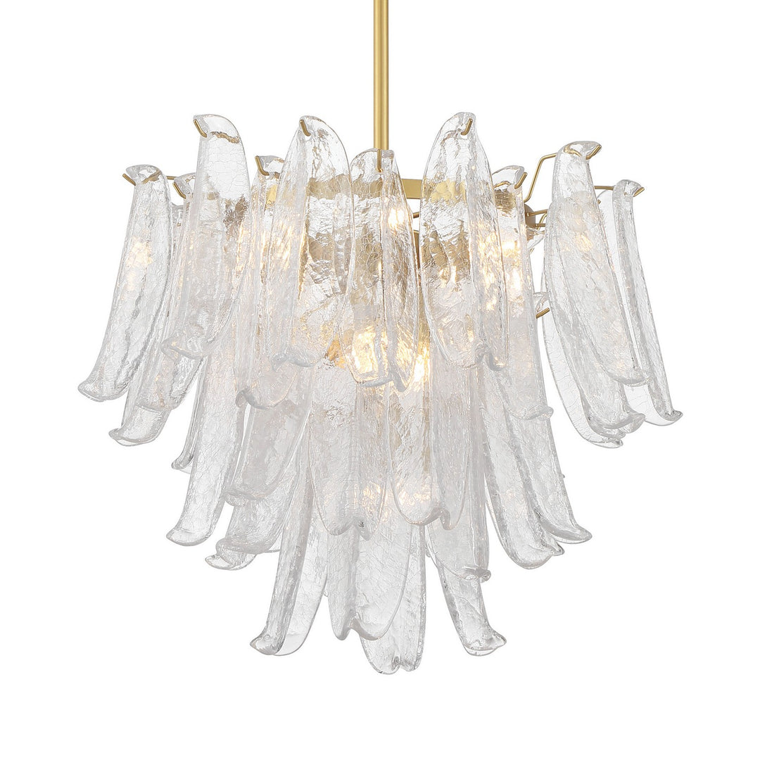 Regent Nine Light Chandelier in Legacy Brass - available from The Lighting Shoppe, trusted by Canadian homeowners