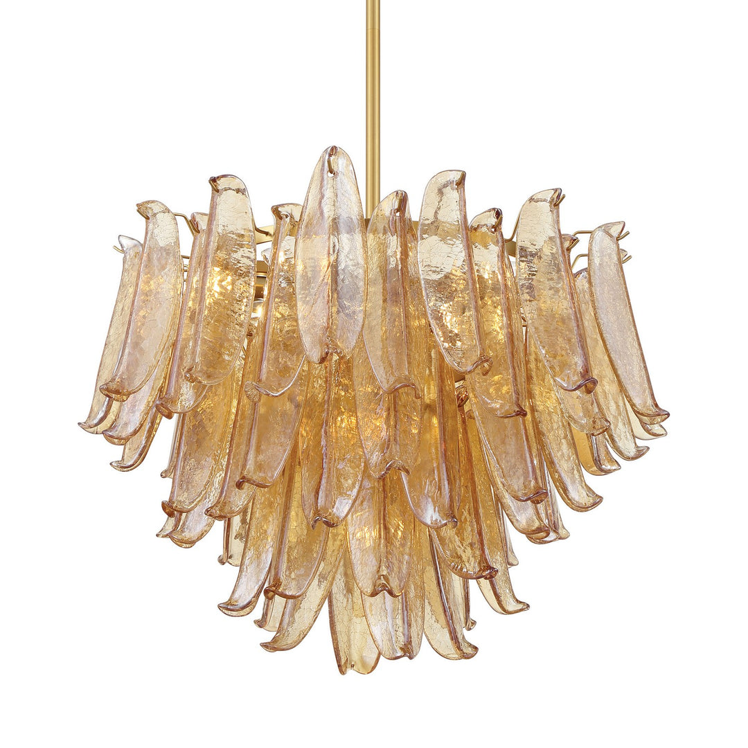 Regent 13 Light Chandelier in Legacy Brass - available from The Lighting Shoppe, trusted by Canadian homeowners