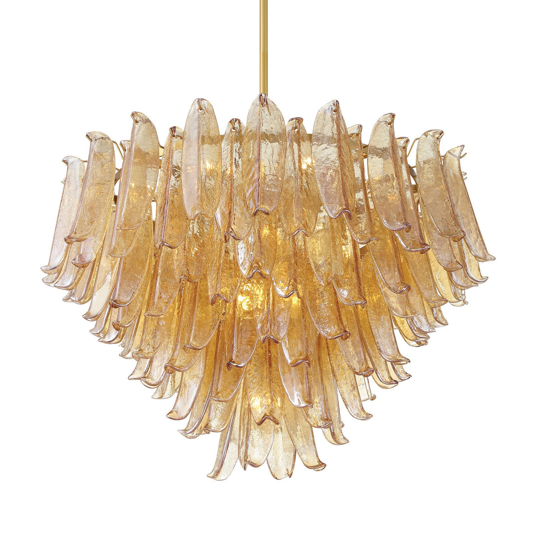 Regent 17 Light Chandelier in Legacy Brass - available from The Lighting Shoppe, trusted by Canadian homeowners