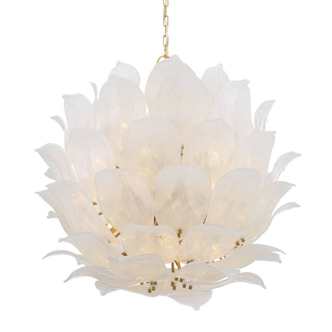 Orchid 24 Light Pendant in Legacy Brass - available from The Lighting Shoppe, trusted by Canadian homeowners