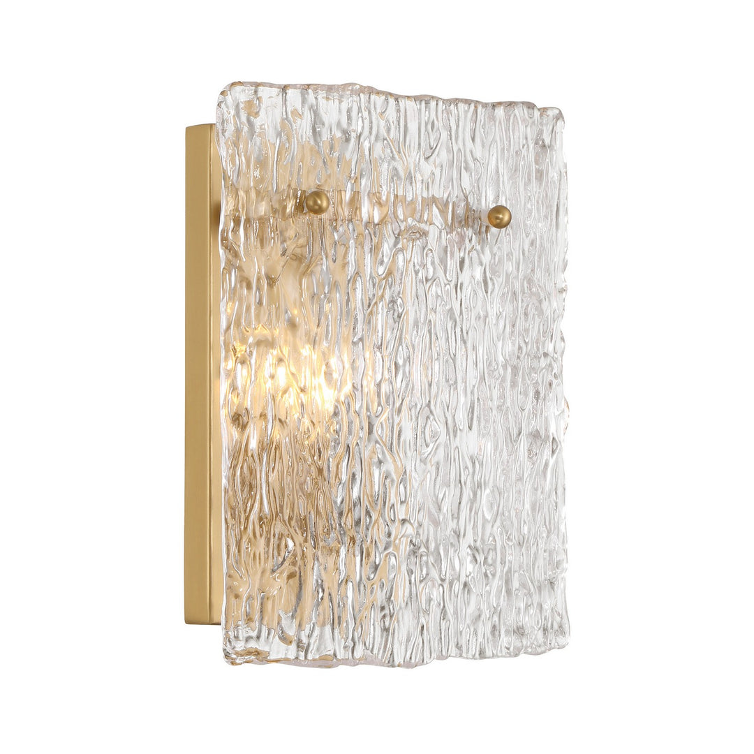 Brookstreet One Light Wall Sconce in Legacy Brass - available from The Lighting Shoppe, trusted by Canadian homeowners