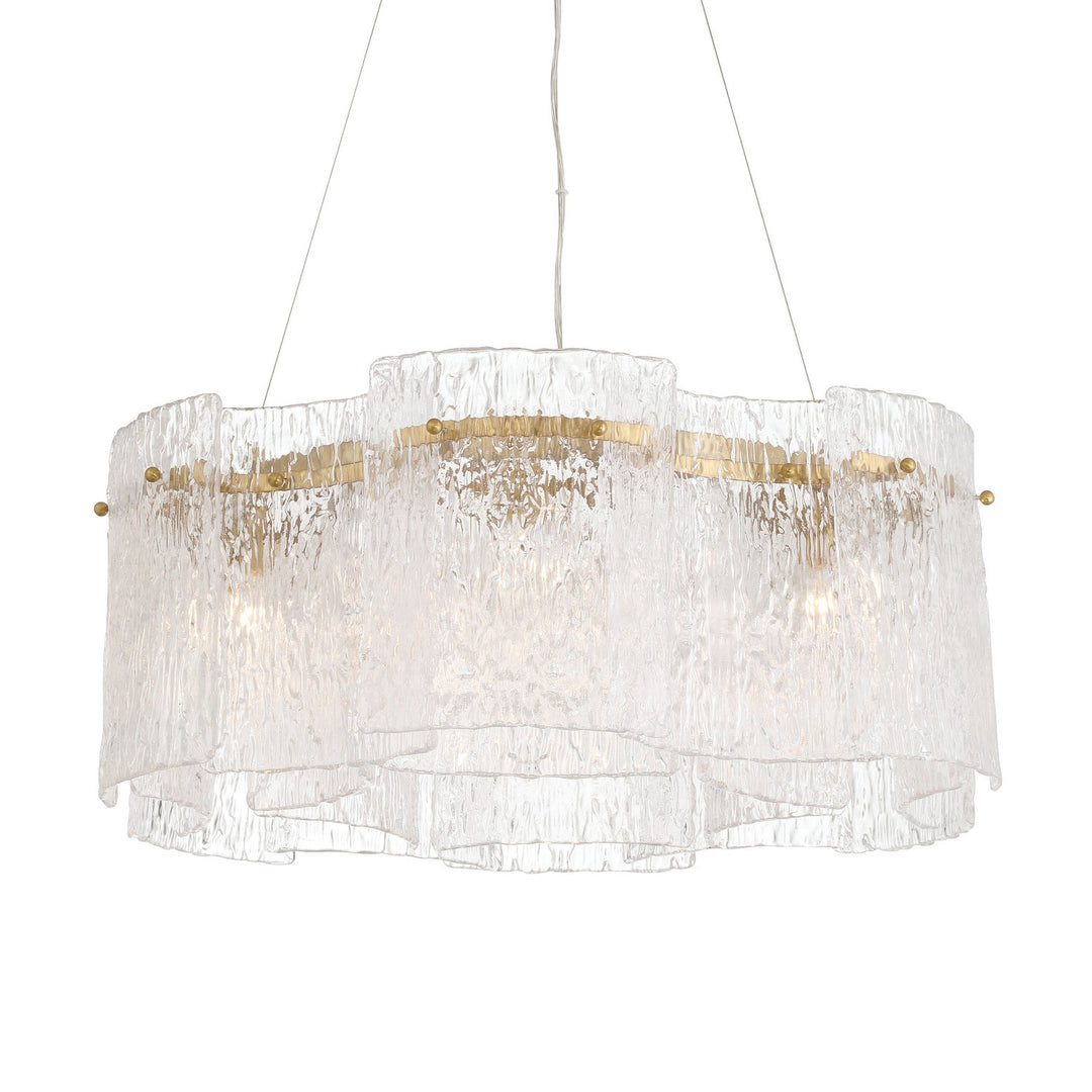 Brookstreet Six Light Pendant in Legacy Brass - available from The Lighting Shoppe, trusted by Canadian homeowners
