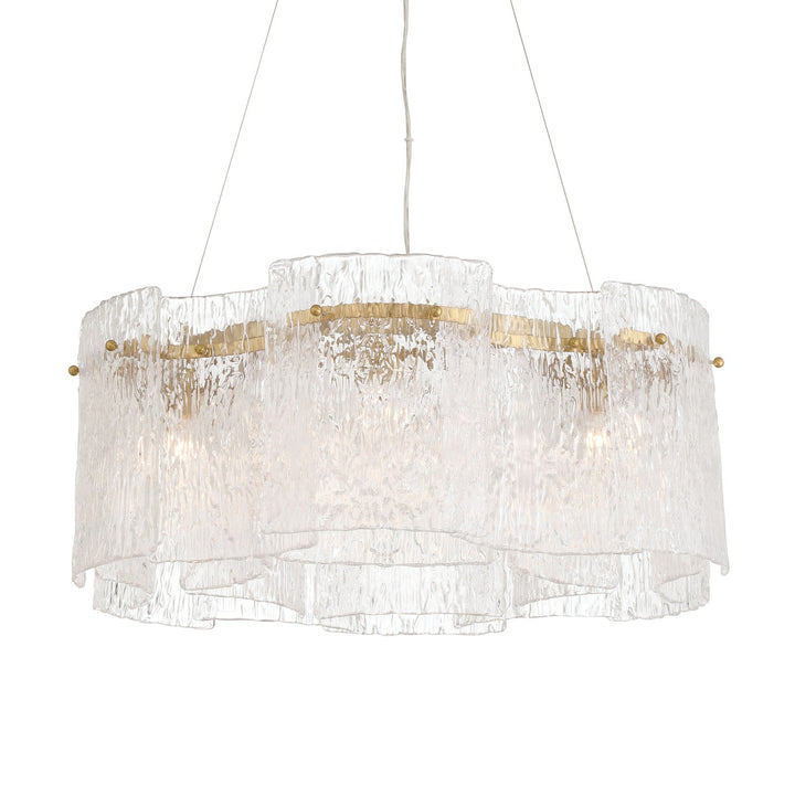 Brookstreet Six Light Pendant in Legacy Brass - available from The Lighting Shoppe, trusted by Canadian homeowners