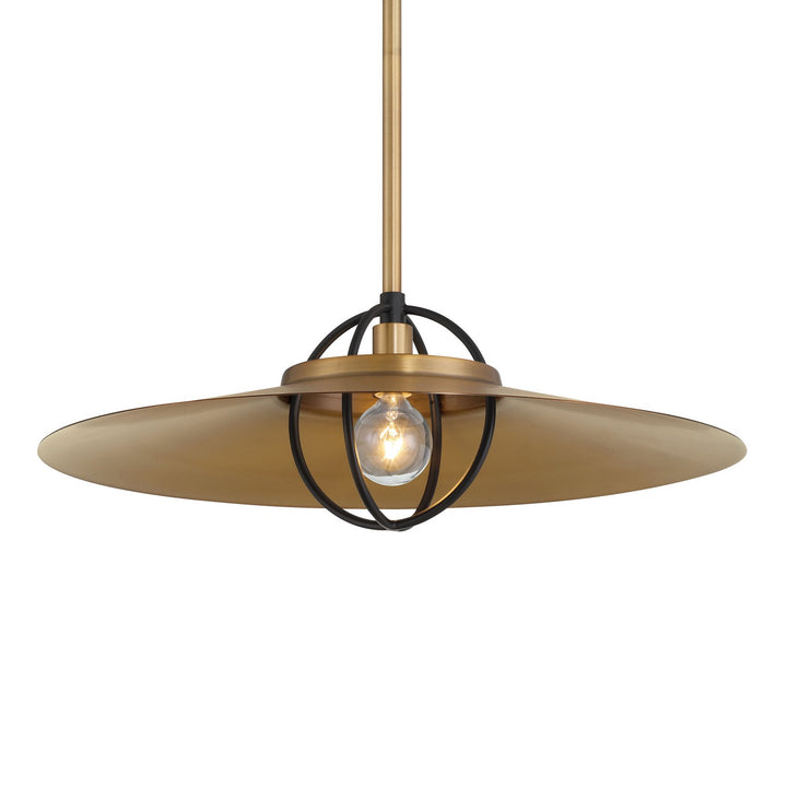 Minka-Lavery - 155-876 - One Light Pendant - Newburie - Legacy Brass
