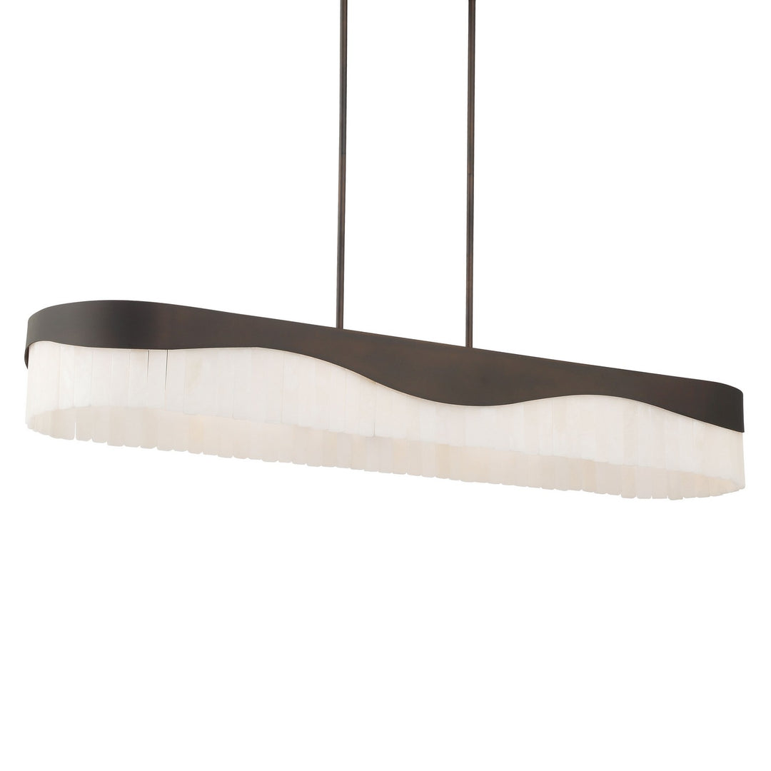Minka-Lavery - 2096-860 - Six Light Island Pendant - Sway - Dark Bronze