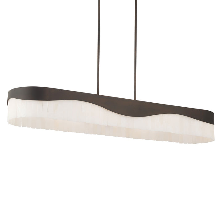 Minka-Lavery - 2096-860 - Six Light Island Pendant - Sway - Dark Bronze