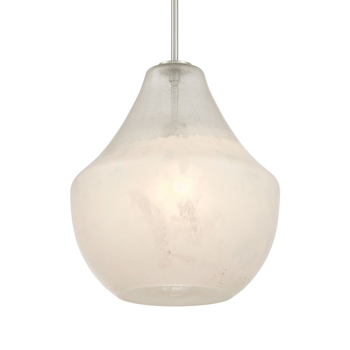 Pacific One Light Pendant in Brushed Nickel - available from The Lighting Shoppe, trusted by Canadian homeowners