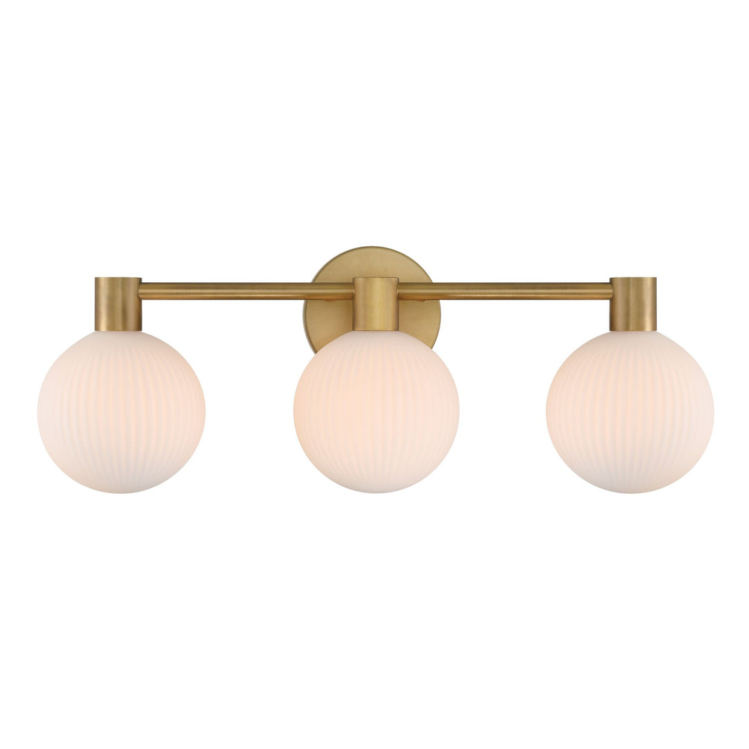 Minka-Lavery - 2993-732 - Three Light Vanity - Fenton - Legacy Brass