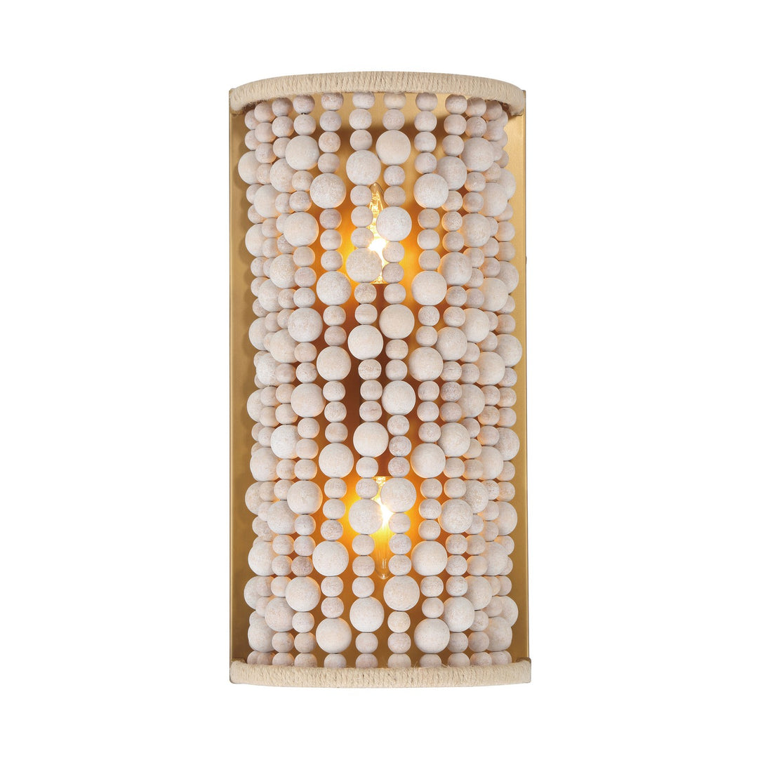 Minka-Lavery - 3642-870 - Two Light Wall Sconce - Horsmore - Painted Legacy Brass