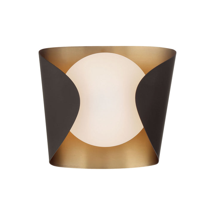 Minka-Lavery - 3771-855 - One Light Vanity - Flare - Dark Bronze