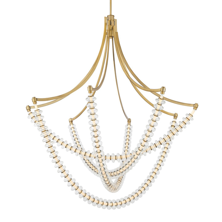 Minka-Lavery - 5648-732-L - LED Chandelier - Pearl - Legacy Brass
