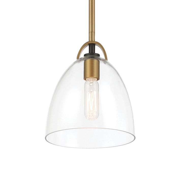 Minka-Lavery - 5711-876 - One Light Pendant - Sommersby - Legacy Brass
