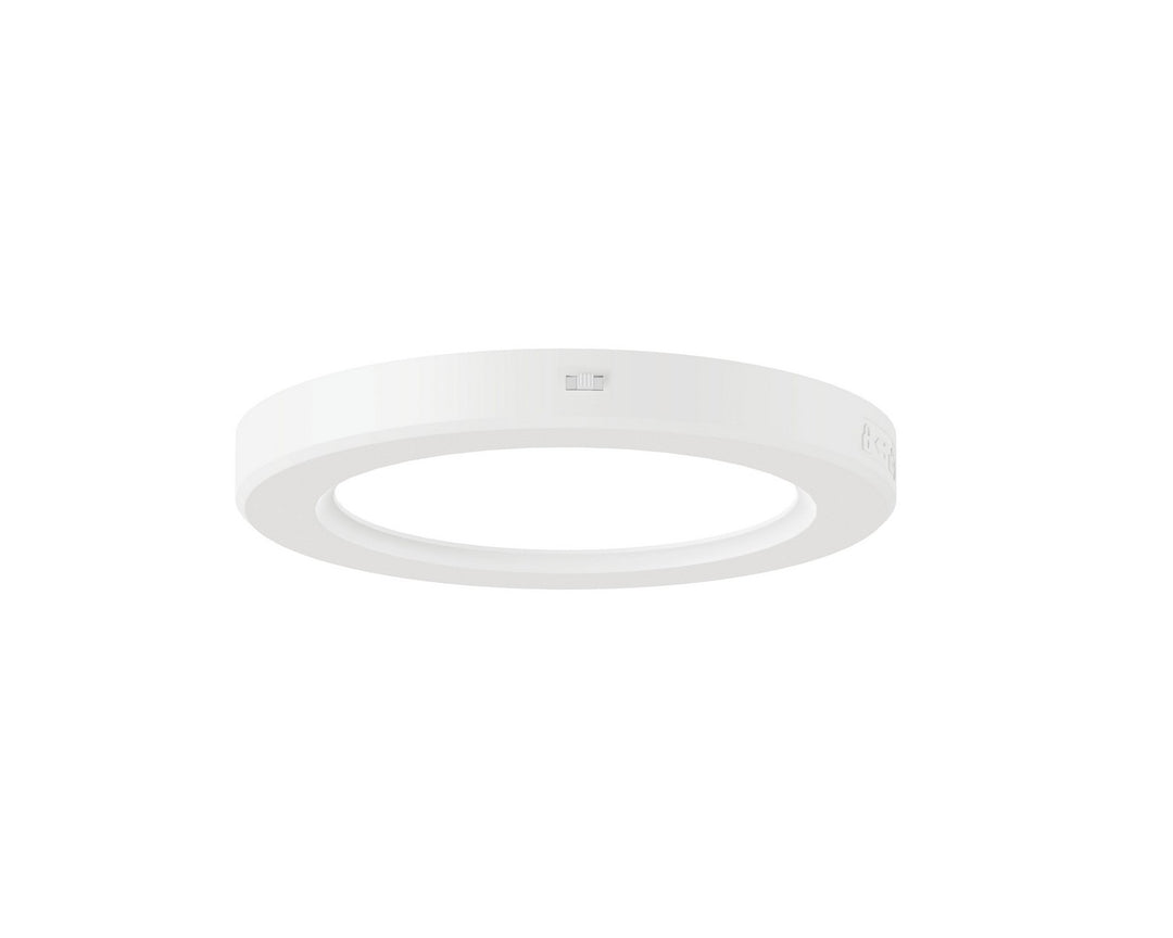 Hurricane LED Flush Mount in Matte White - available from The Lighting Shoppe, trusted by Canadian homeowners