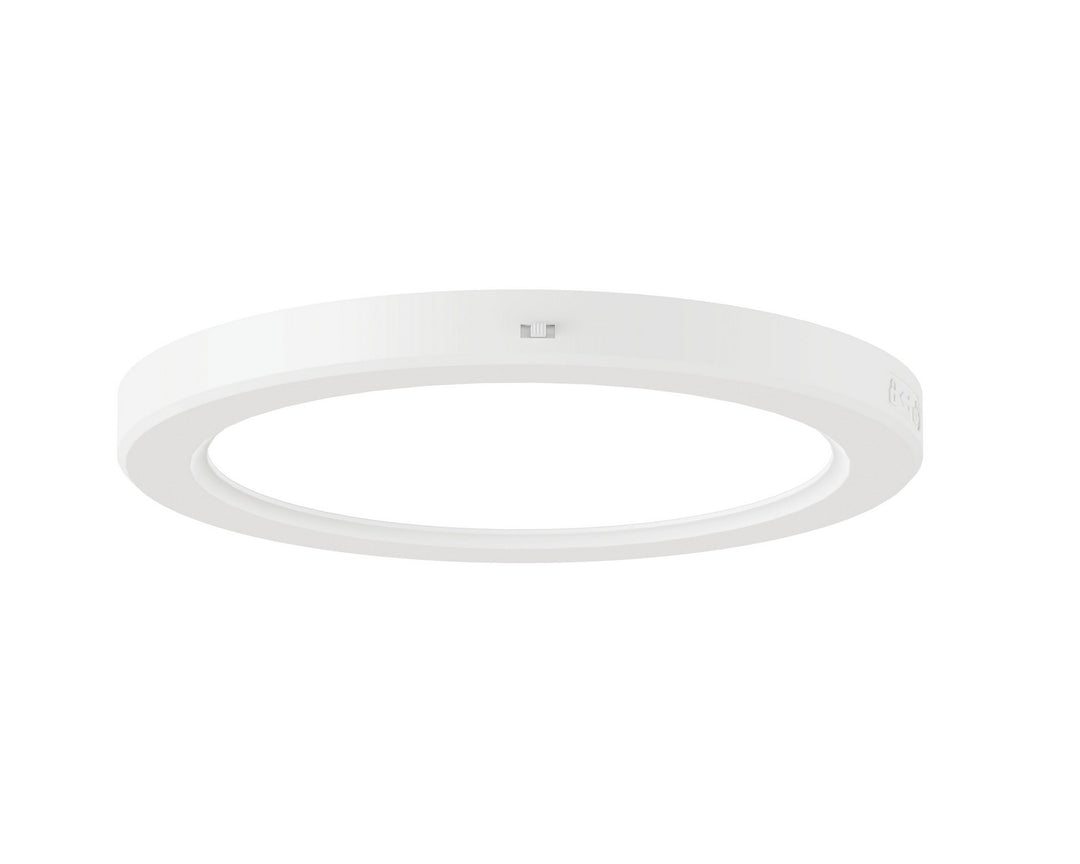 Hurricane LED Flush Mount in Matte White - available from The Lighting Shoppe, trusted by Canadian homeowners