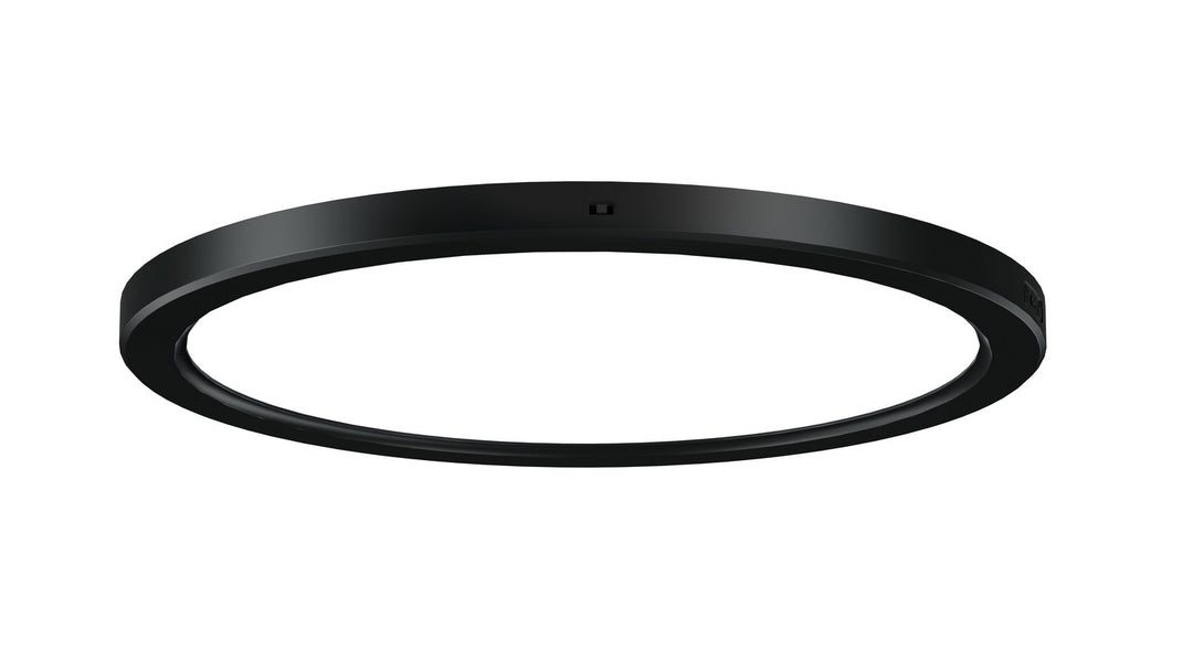 Hurricane LED Flush Mount in Matte Black - available from The Lighting Shoppe, trusted by Canadian homeowners