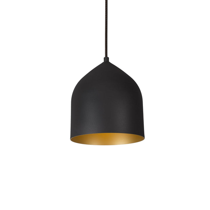 Kuzco Canada - 49108-BK/GD - One Light Pendant - Helena - Black/Gold