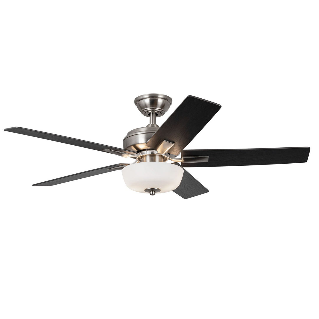Erikson 52"Ceiling Fan in Brushed Nickel - available from The Lighting Shoppe, trusted by Canadian homeowners