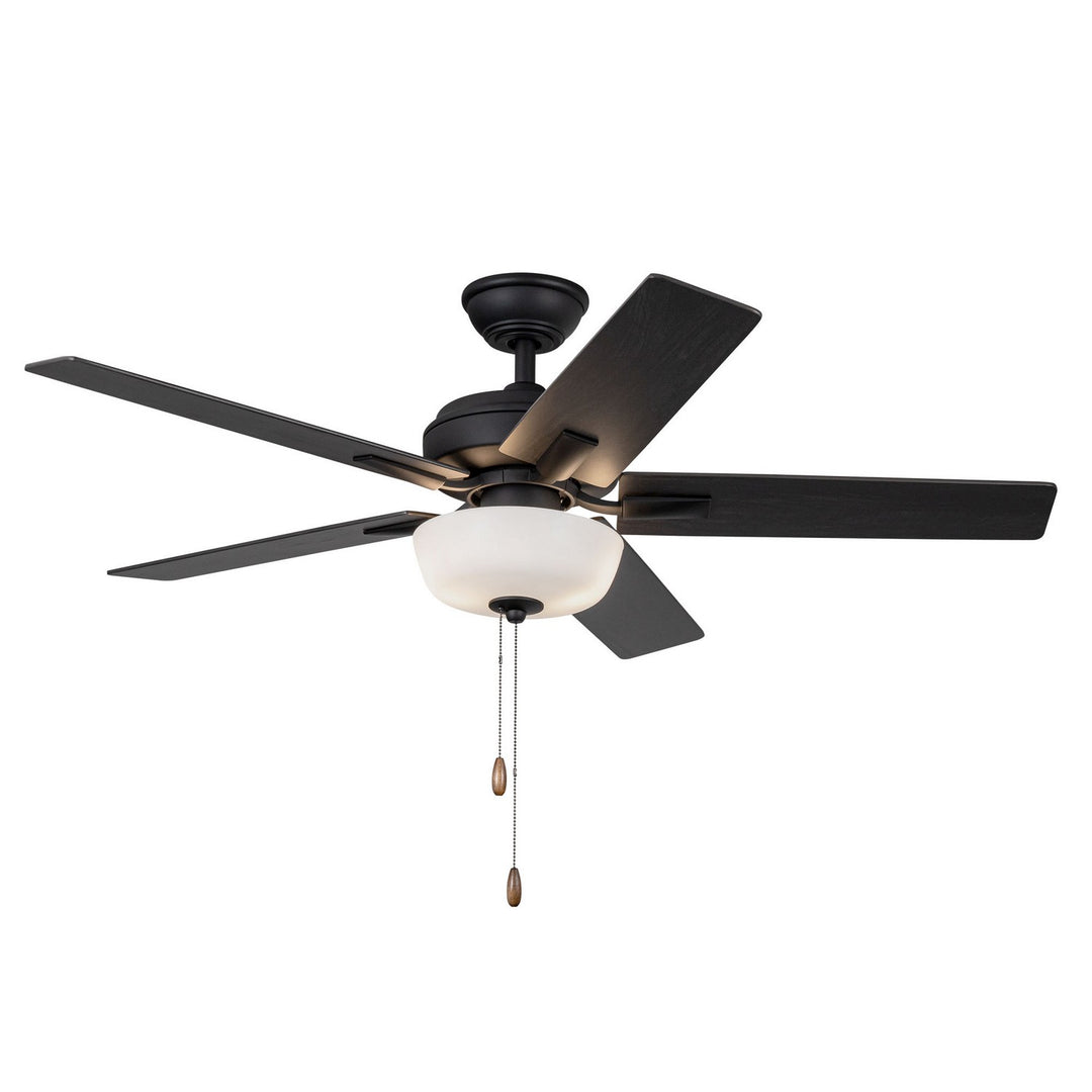 Erikson 52"Ceiling Fan in Matte Black - available from The Lighting Shoppe, trusted by Canadian homeowners