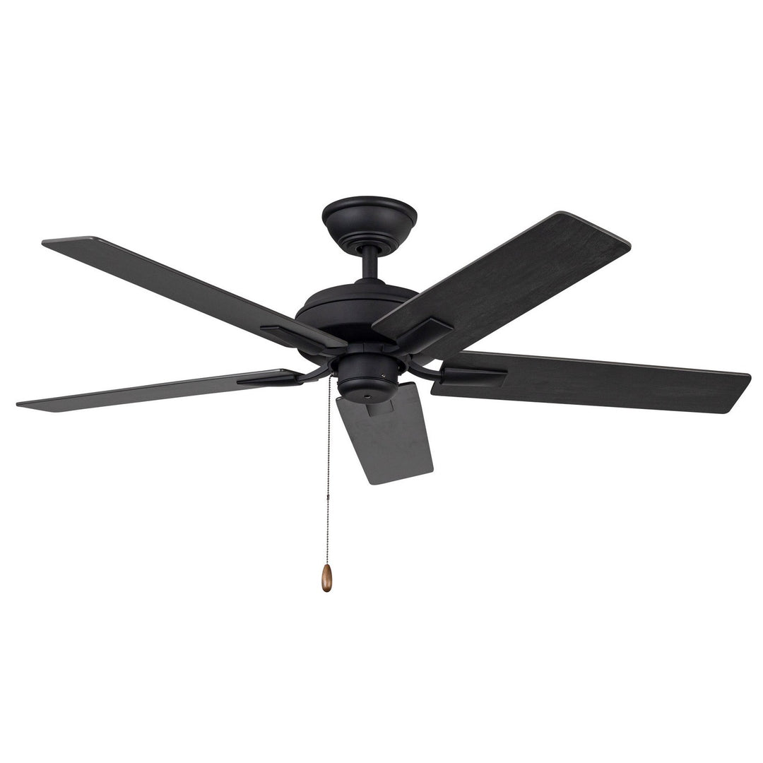 Erikson 52"Ceiling Fan in Matte Black - available from The Lighting Shoppe, trusted by Canadian homeowners