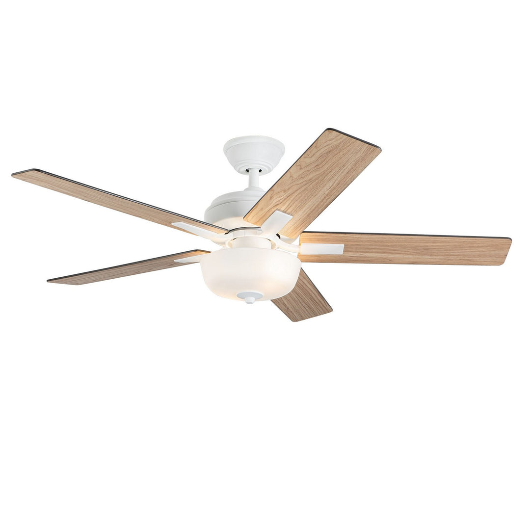 Erikson 52"Ceiling Fan in White - available from The Lighting Shoppe, trusted by Canadian homeowners
