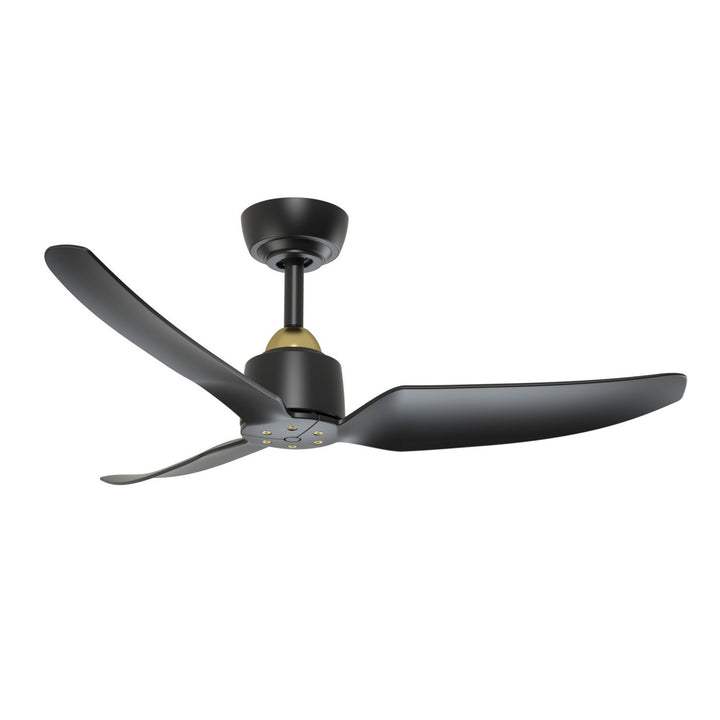 Kuzco Canada - CF92942-BG/MB - 42"Ceiling Fan - Hugo - Brushed Gold/Matte Black