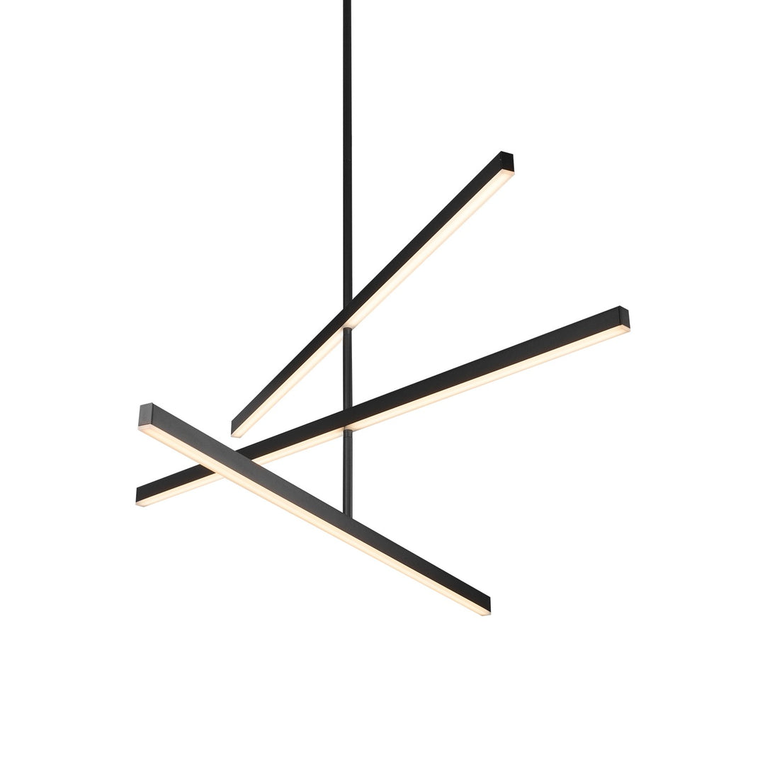 Kuzco Canada - CH10345-BK-UNV - LED Chandelier - Vega - Black