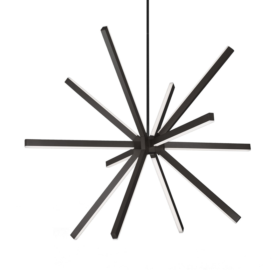 Sirius LED Chandelier in Black - available from The Lighting Shoppe, trusted by Canadian homeowners