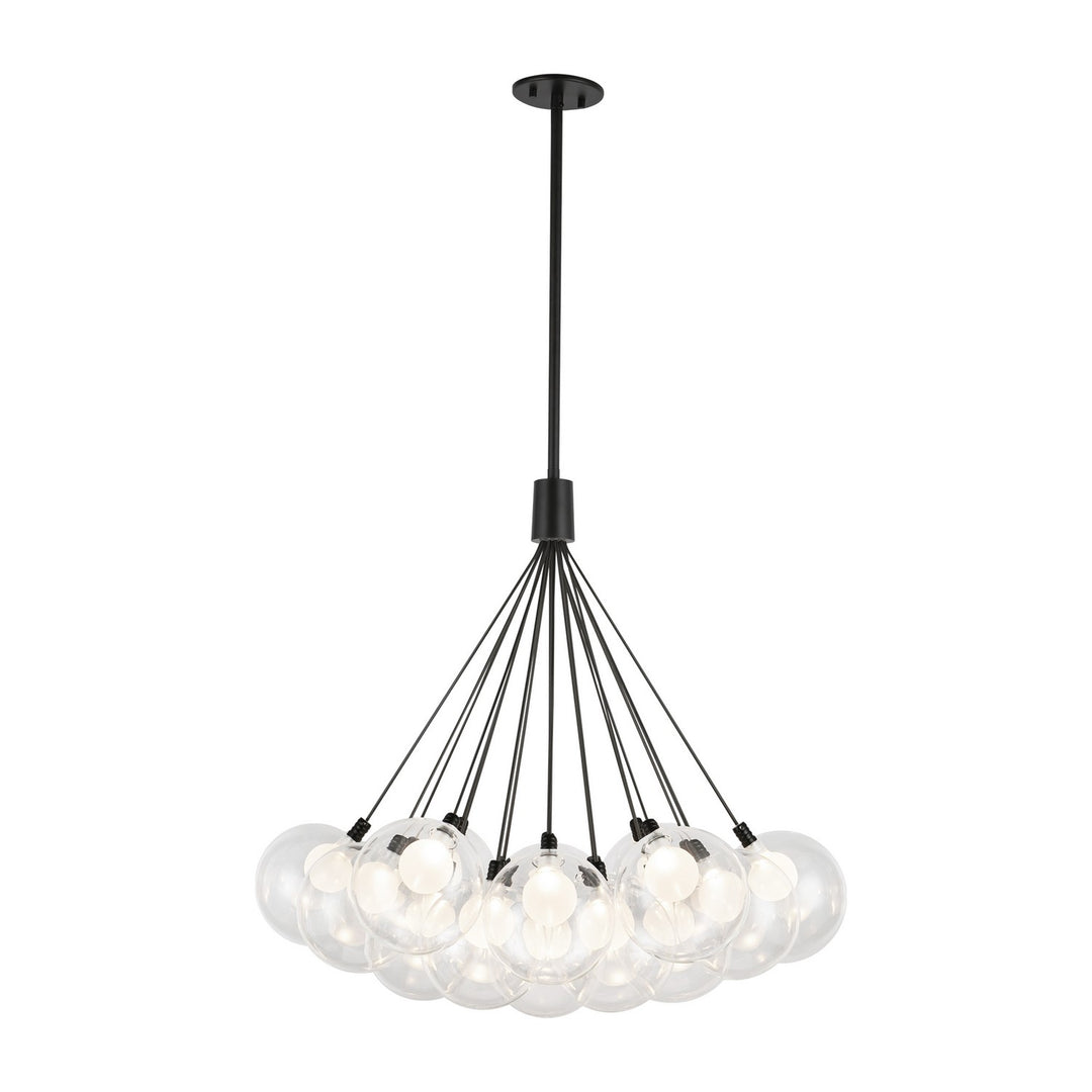 Kuzco Canada - CH3128-BK - LED Chandelier - Bolla - Black