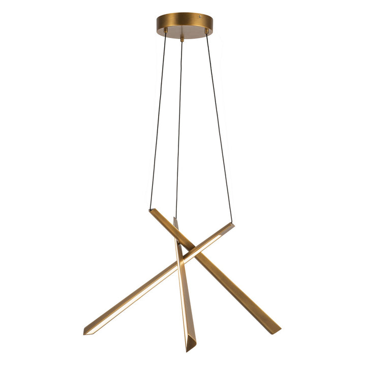 Kuzco Canada - CH68127-VB-UNV - LED Chandelier - Lex - Vintage Brass