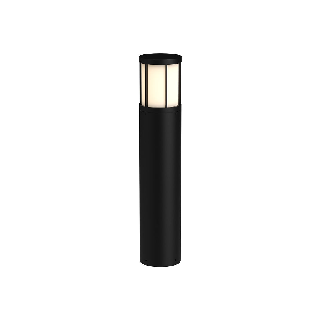 Alden LED Exterior Bollard in Black - available from The Lighting Shoppe, trusted by Canadian homeowners