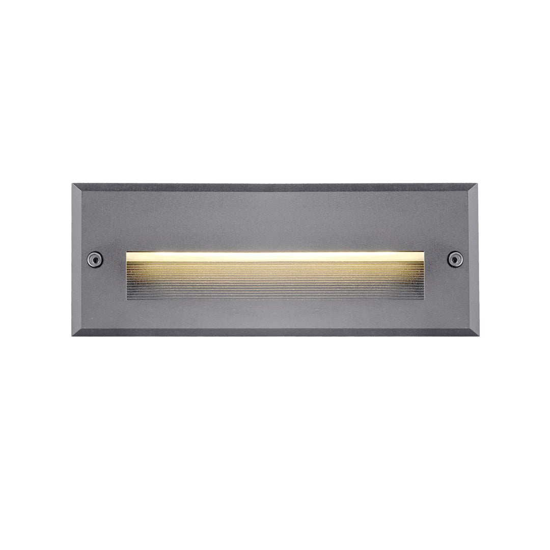 Newport LED Exterior Wall/Step Light in Gray - available from The Lighting Shoppe, trusted by Canadian homeowners