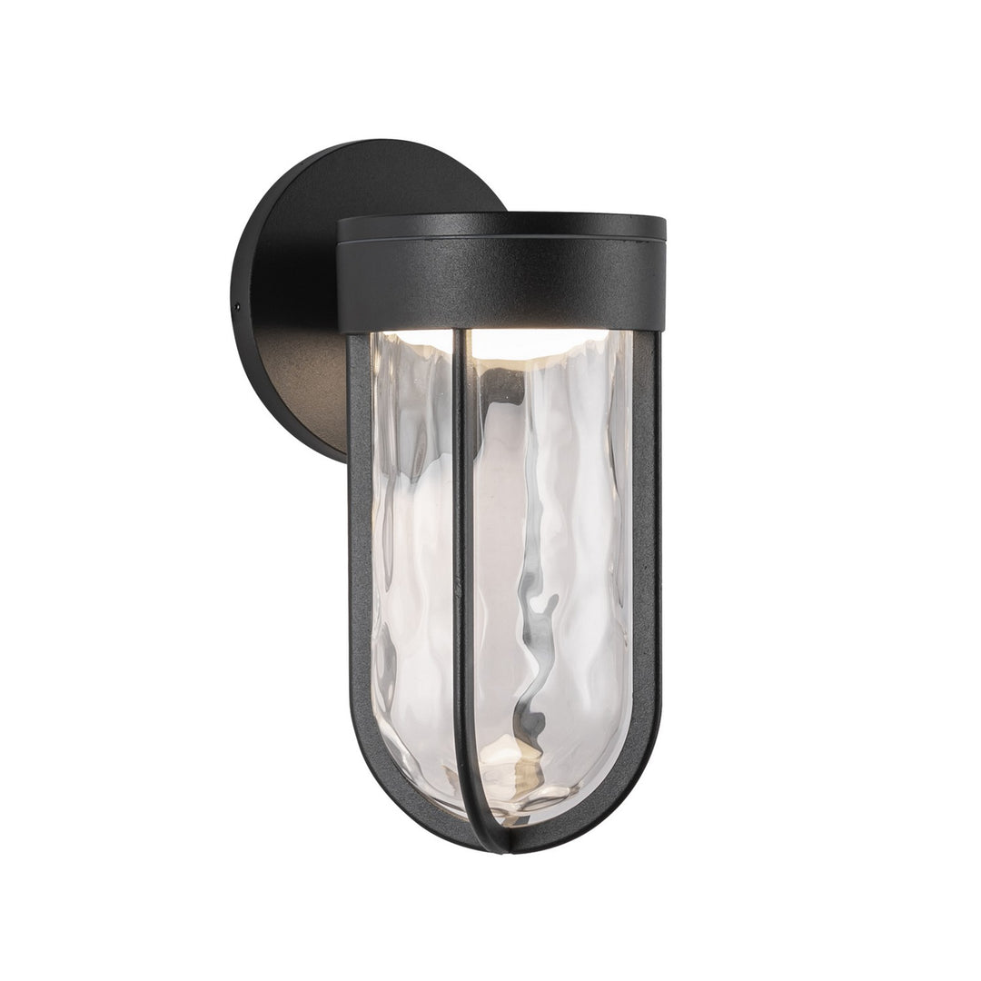 Davy LED Exterior Wall Sconce in Black - available from The Lighting Shoppe, trusted by Canadian homeowners