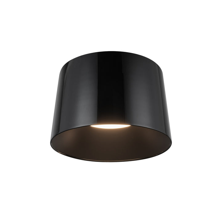Kuzco Canada - FM16512-JB-3WCCT-UNV - LED Flush Mount - Etta - Jet Black