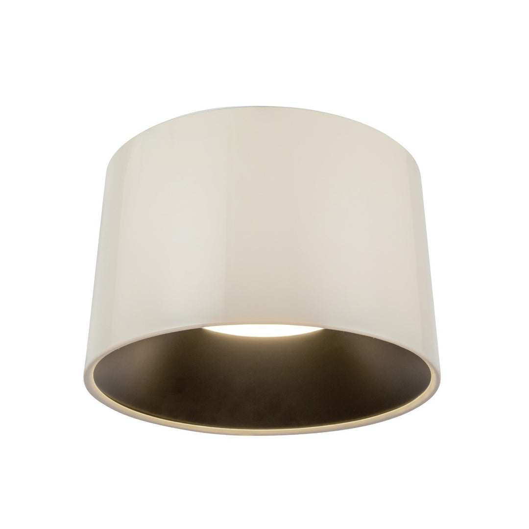 Kuzco Canada - FM16520-PW-3WCCT-UNV - LED Flush Mount - Etta - Pearl White