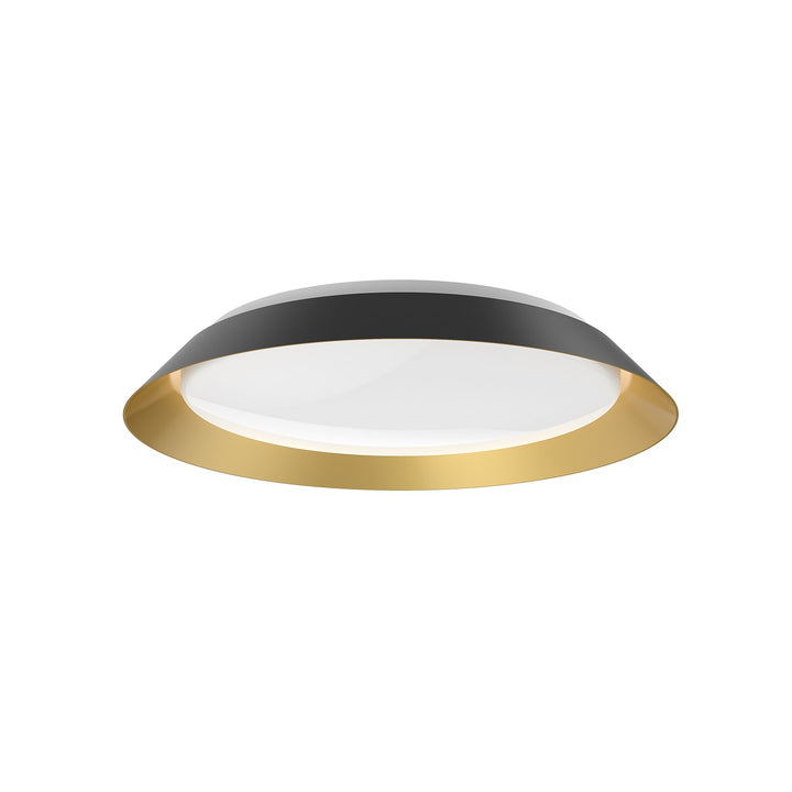 Kuzco Canada - FM43419-BK/GD-5CCT - LED Flush Mount - Jasper - Black/Gold