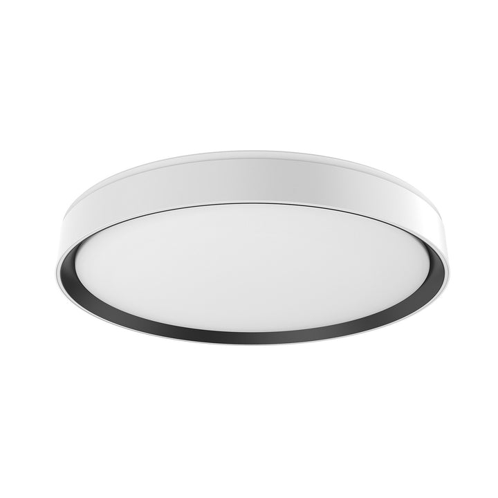 Kuzco Canada - FM43920-WH/BK-5CCT - LED Flush Mount - Essex - White/Black