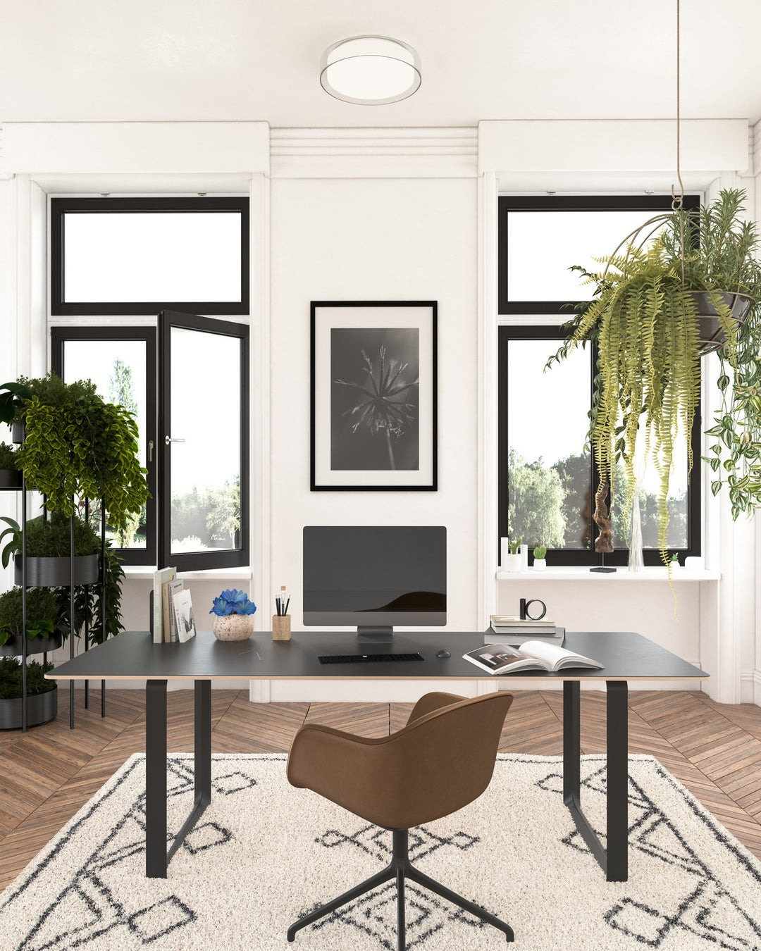 Kuzco Canada - FM48614-5CCT - LED Flush Mount - Aston - Clear