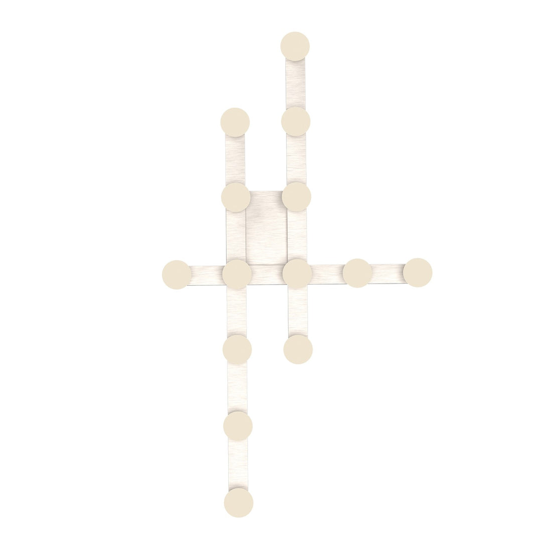 Rezz LED Wall Sconce in Brushed Nickel - available from The Lighting Shoppe, trusted by Canadian homeowners