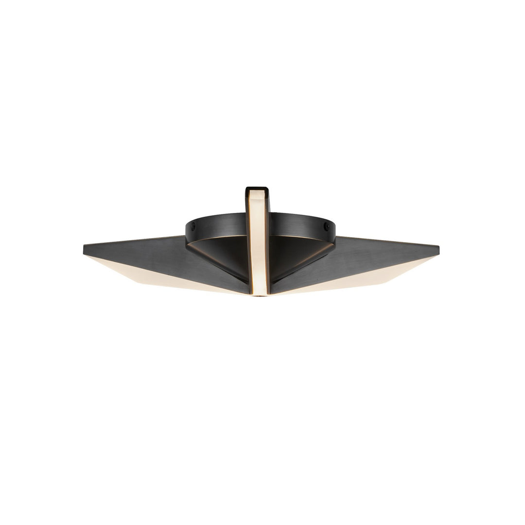 Tachi LED Flush Mount in Urban Bronze - available from The Lighting Shoppe, trusted by Canadian homeowners