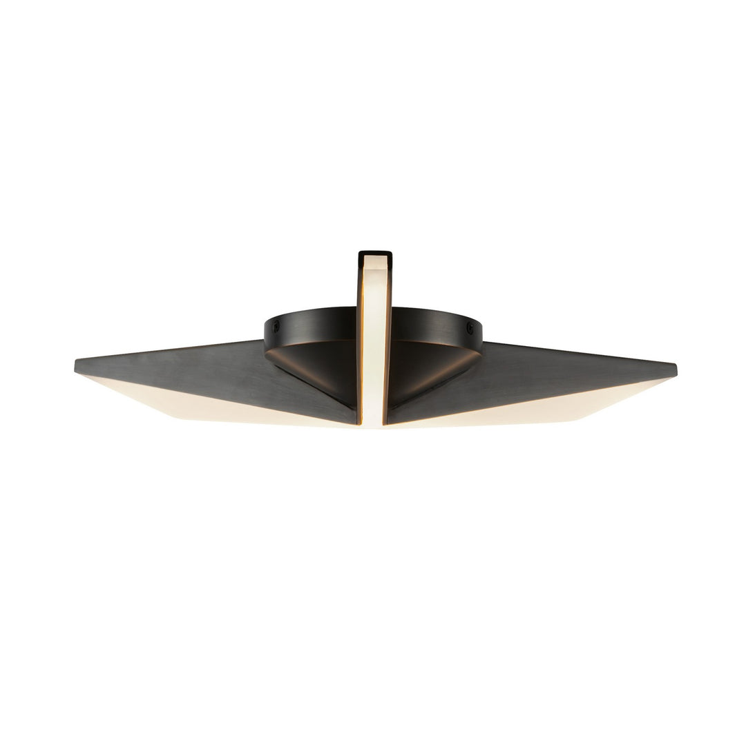 Tachi LED Flush Mount in Urban Bronze - available from The Lighting Shoppe, trusted by Canadian homeowners