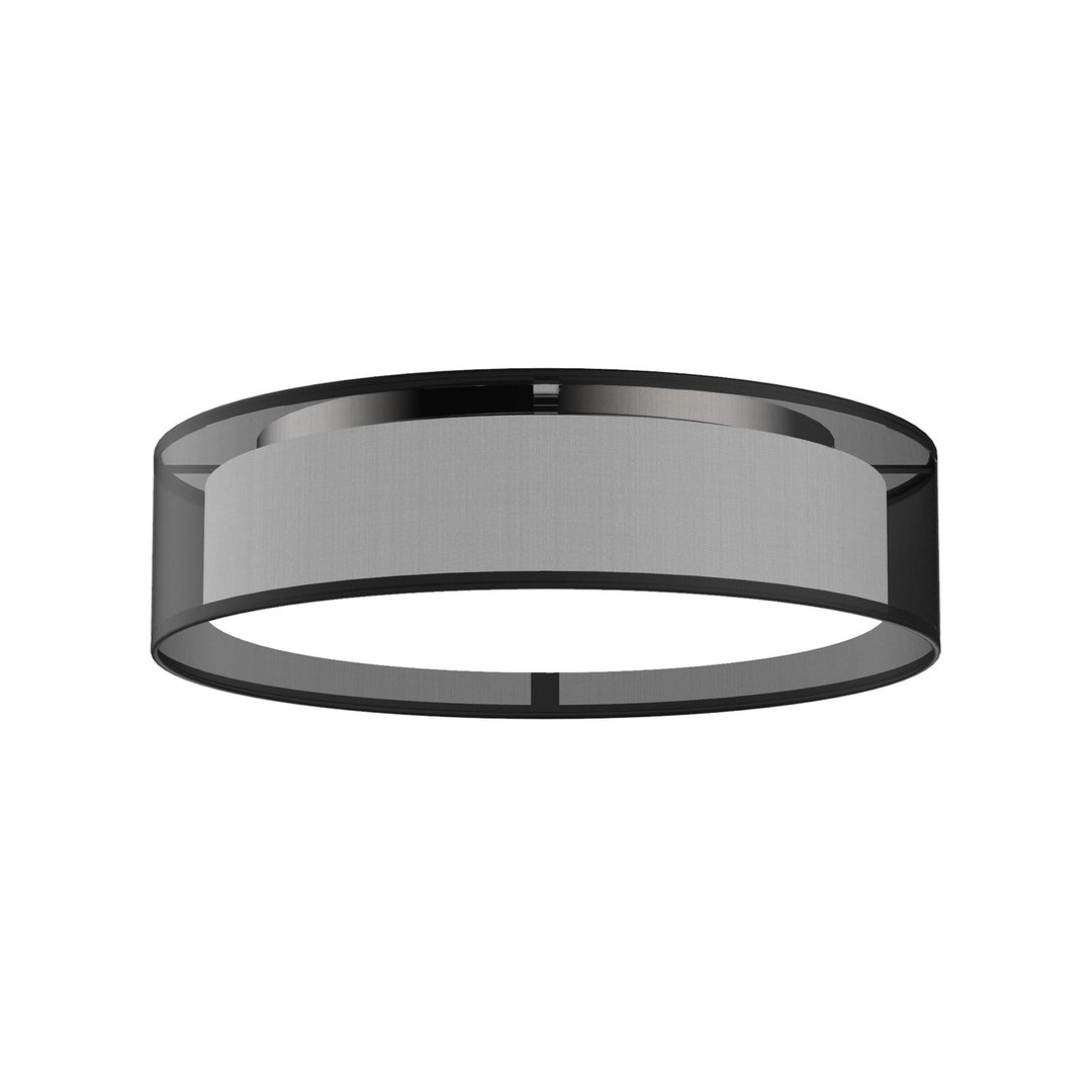Kuzco Canada - FM7916-BOR-5CCT - LED Flush Mount - Dalton - Black Organza