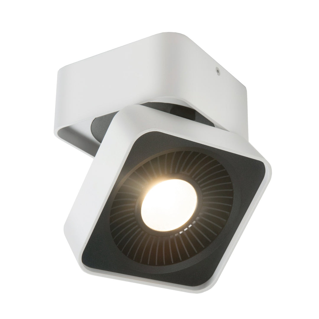 Solo LED Flush Mount in White - available from The Lighting Shoppe, trusted by Canadian homeowners